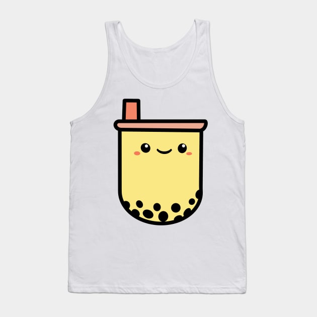 kawaii bubble tea Tank Top by smileyfriend